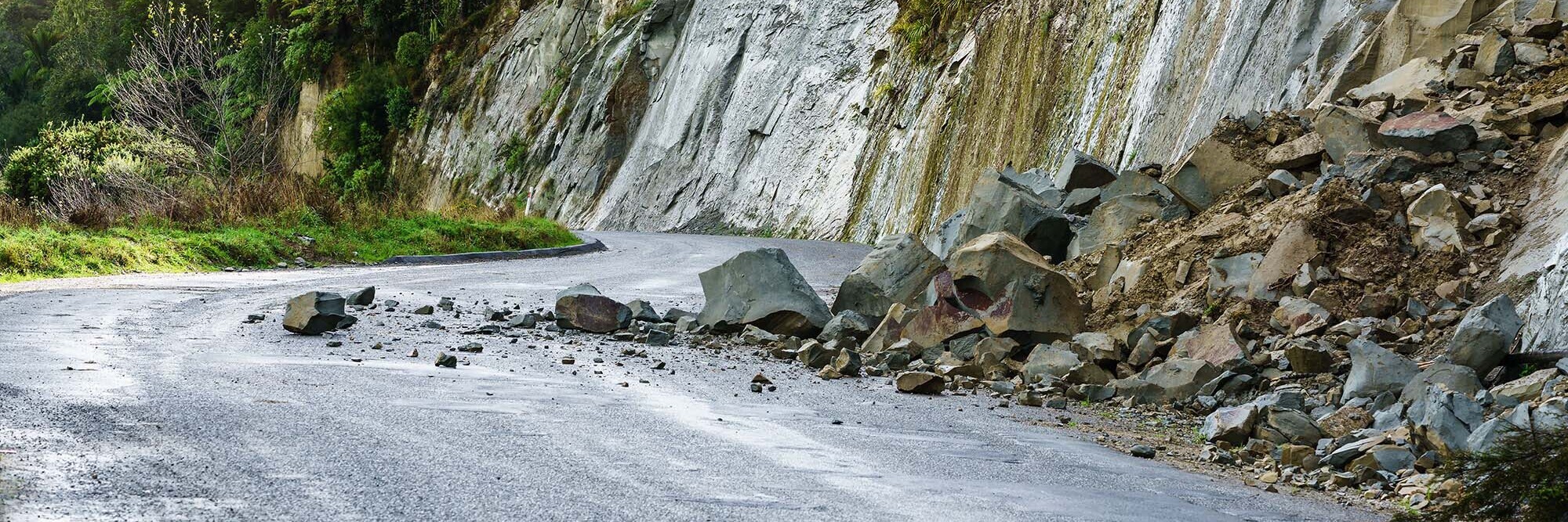 Floods, landslips, cyclones and locusts