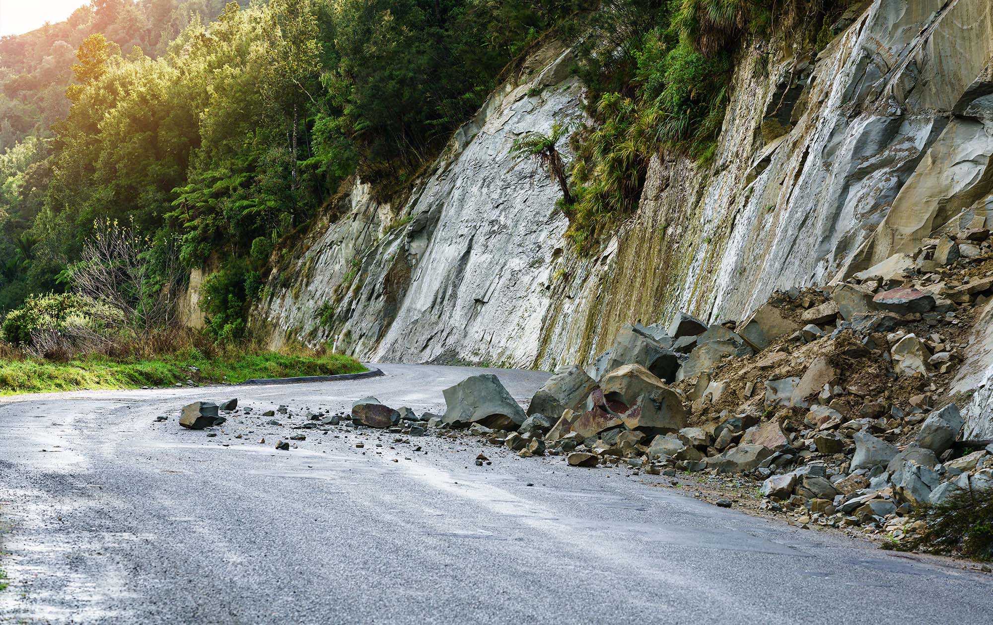 Floods, landslips, cyclones and locusts